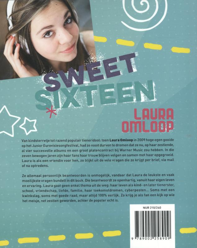 Achterkant van Sweet Sixteen