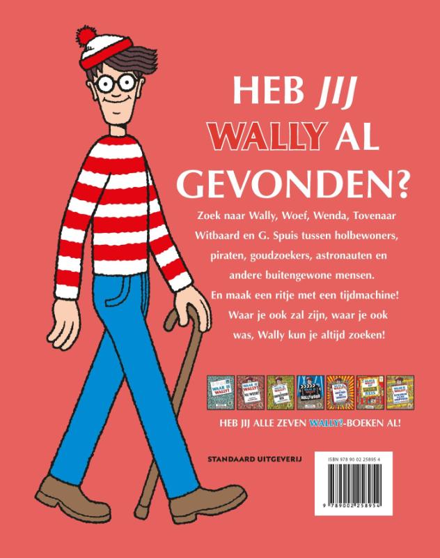 Achterkant van Waar is Wally nu weer?