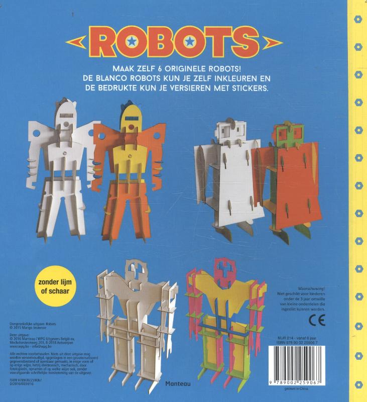Achterkant van Robots