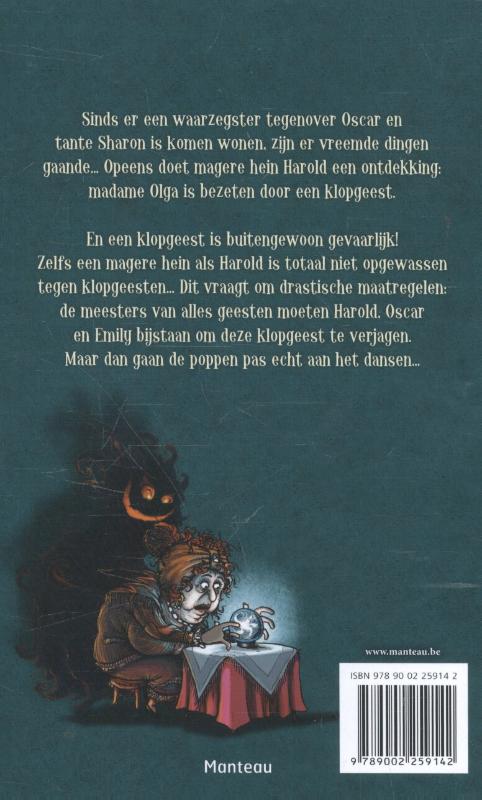 Achterkant van Meesters van alle geesten