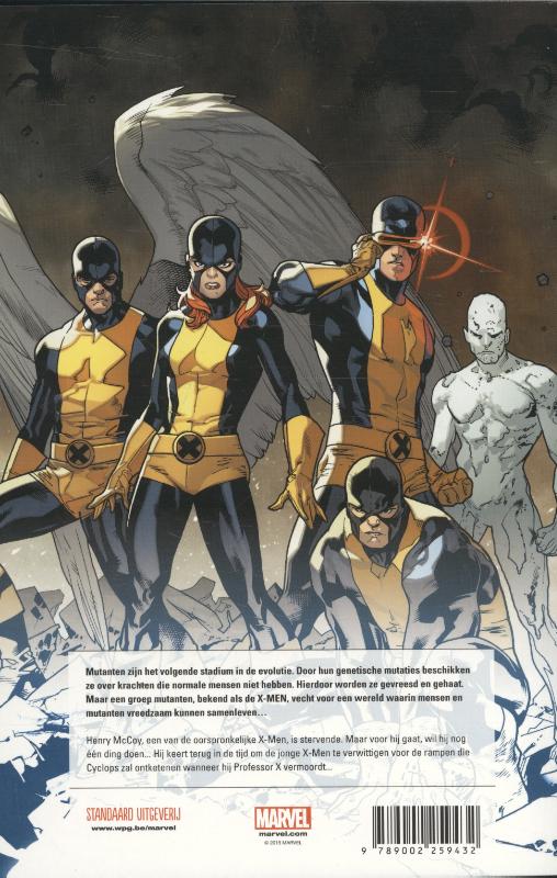 Achterkant van All New X-Men