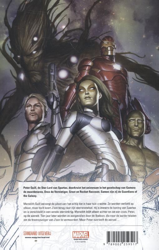 Achterkant van 01 Guardians of the Galaxy