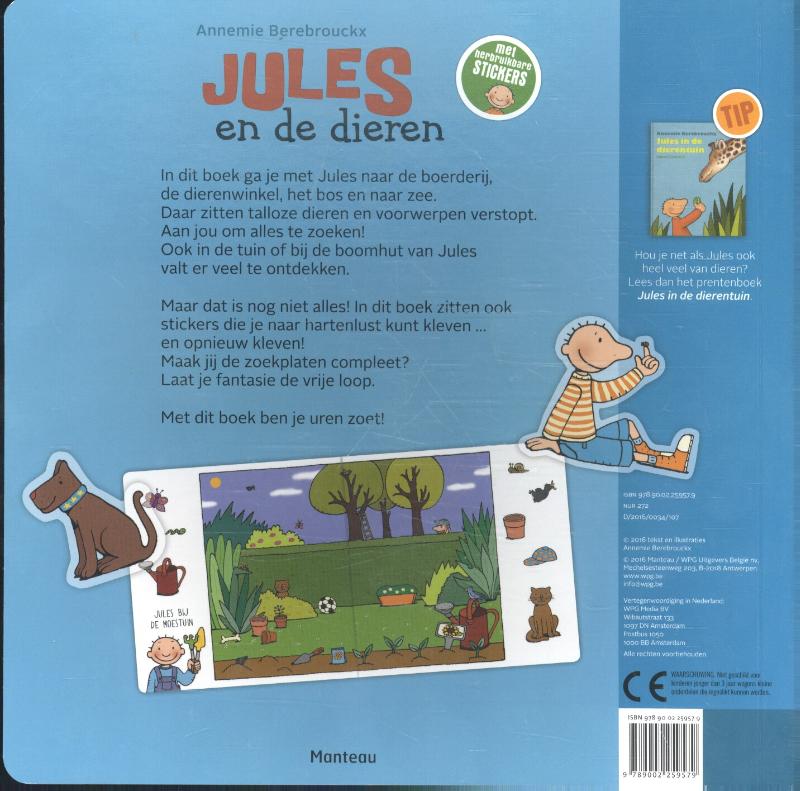 Achterkant van en de dieren
