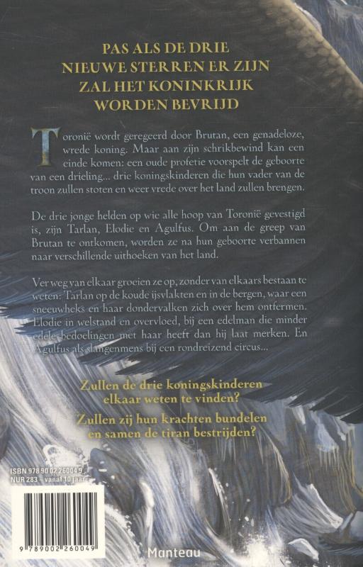 Achterkant van Driesterrenkroon