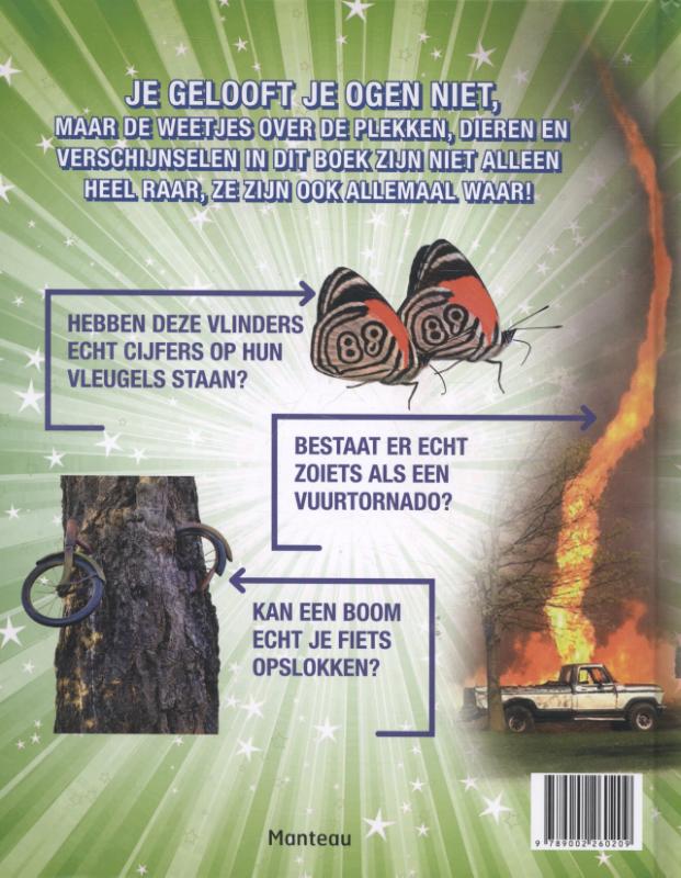 Achterkant van Raar maar waar