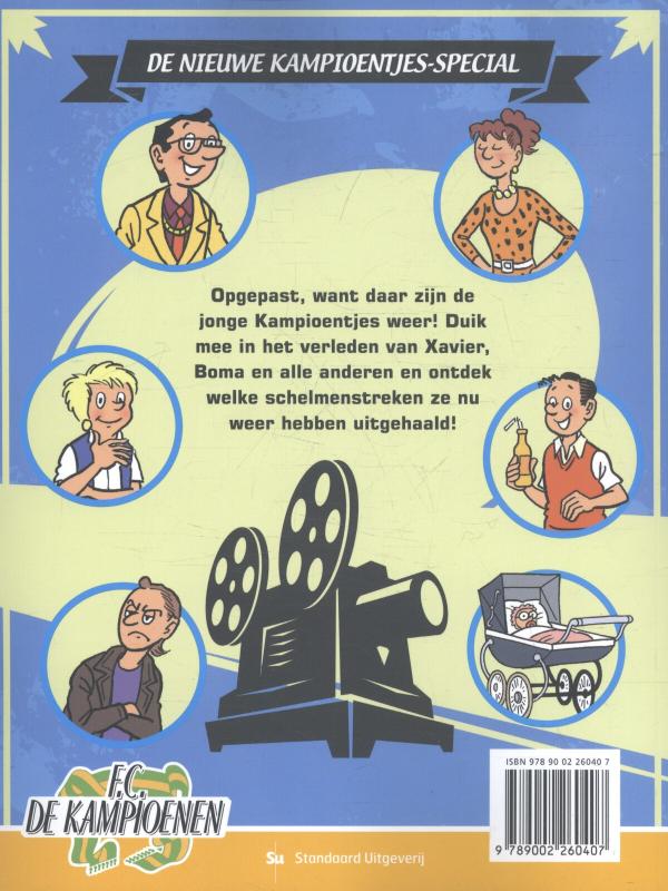 Achterkant van Special De nieuwe Kampioentjes