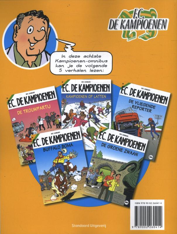 Achterkant van Xavier presenteert