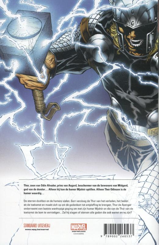 Achterkant van Thor