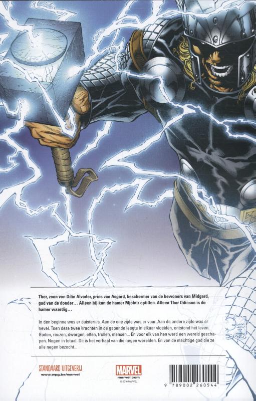Achterkant van Thor
