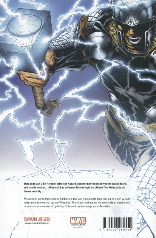 Achterkant van Thor