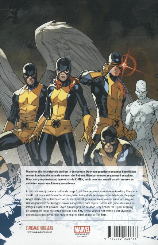 Achterkant van All New X-Men