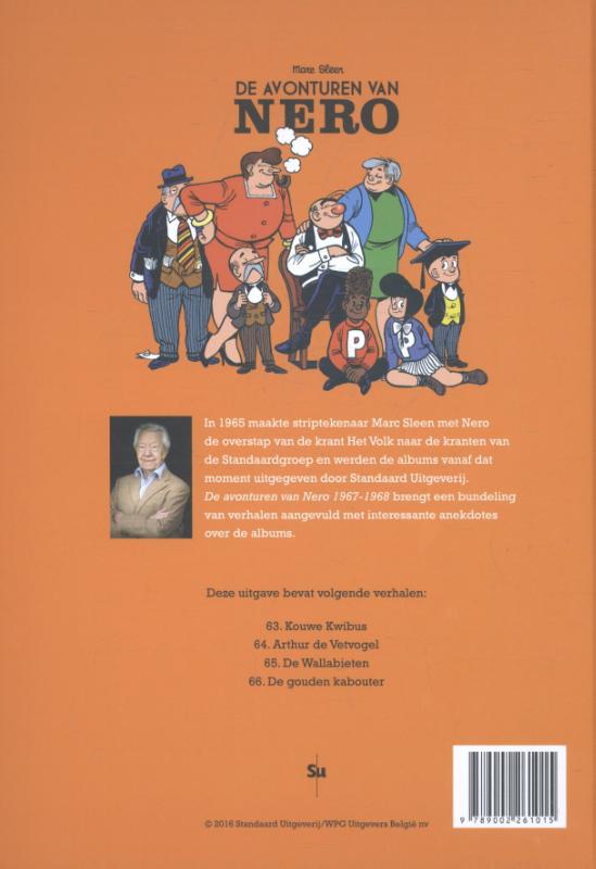 Achterkant van De avonturen van Nero 1967-1968