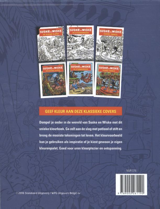 Achterkant van De kleurrijke klassiekers
