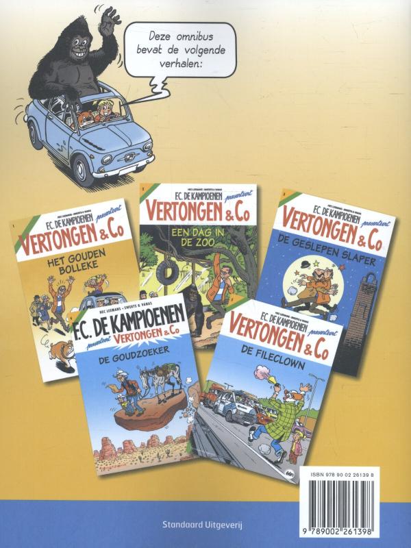 Achterkant van Vertongen & Co omnibus 1