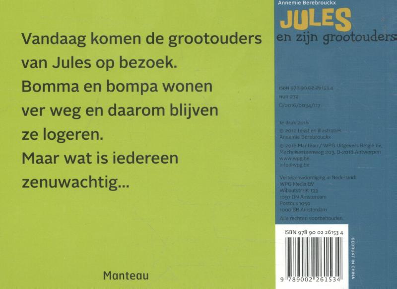 Achterkant van Jues en zijn grootouders