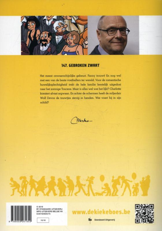 Achterkant van Gebroken zwart