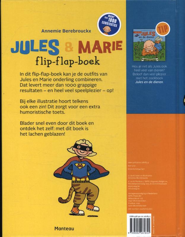 Achterkant van Jules & Marie