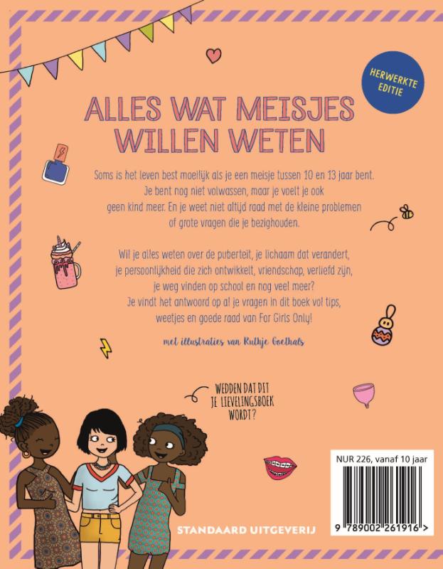 Achterkant van Alles wat meisjes willen weten
