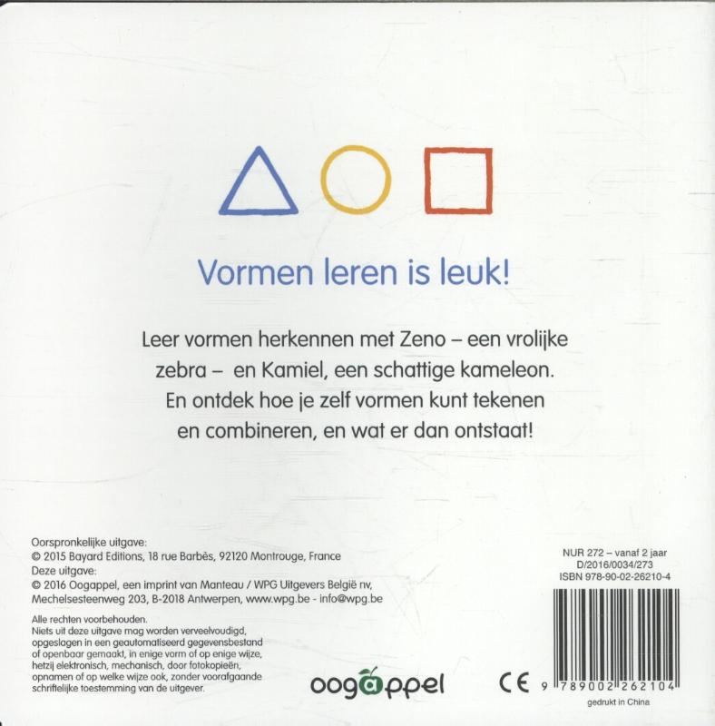 Achterkant van Vormen