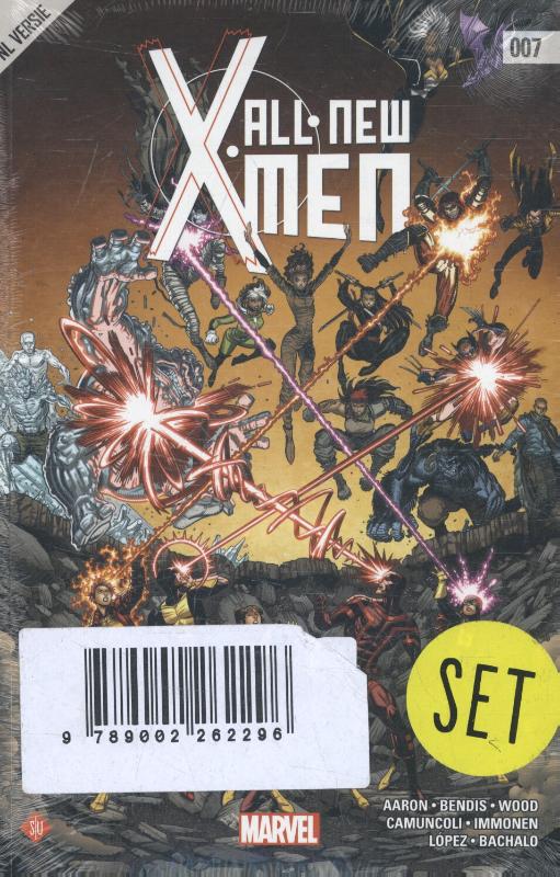 Achterkant van Uncanny Avengers