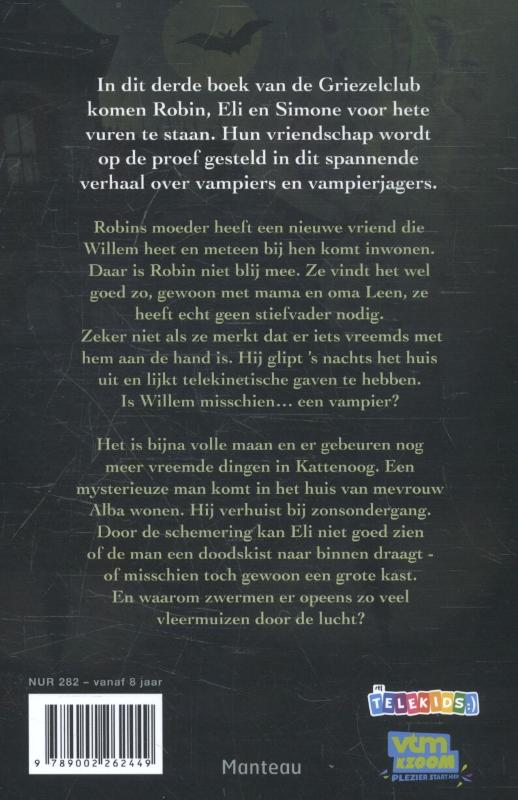 Achterkant van Vampierjagers