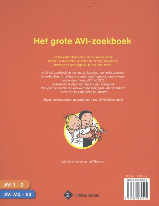 Achterkant van Het grote AVI zoekboek