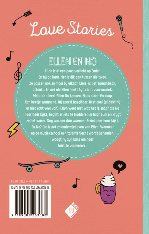 Achterkant van Ellen en No