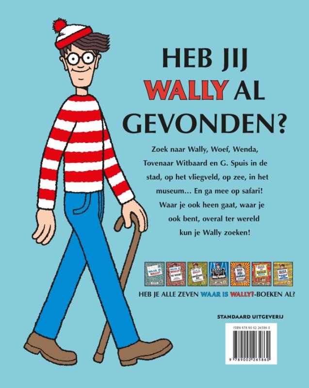Achterkant van Waar is Wally?