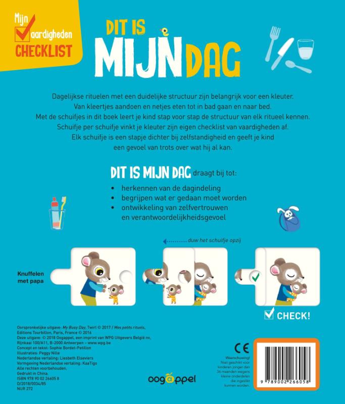 Achterkant van Dit is mijn dag