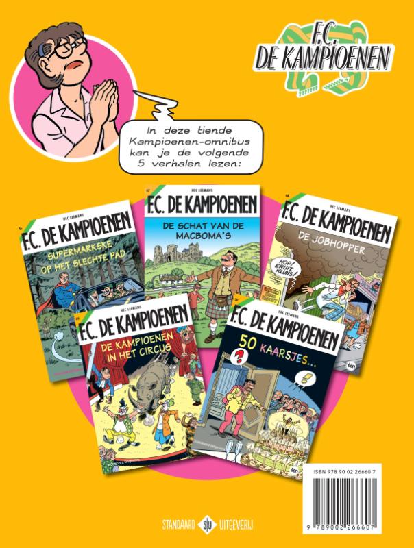 Achterkant van Doortje presenteert
