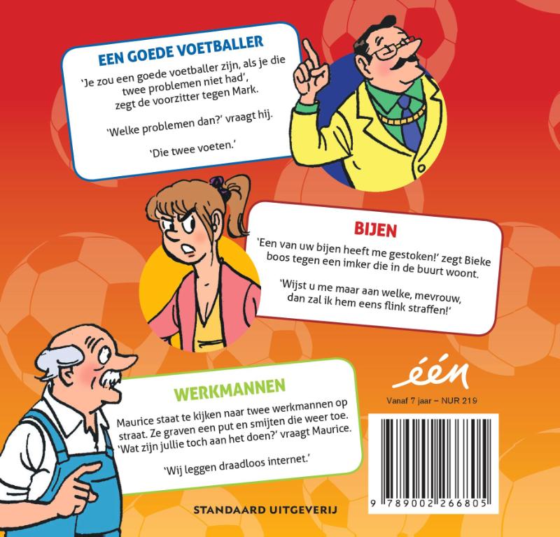 Achterkant van Moppenboek