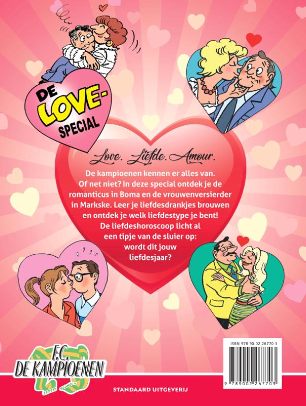Achterkant van Love Special