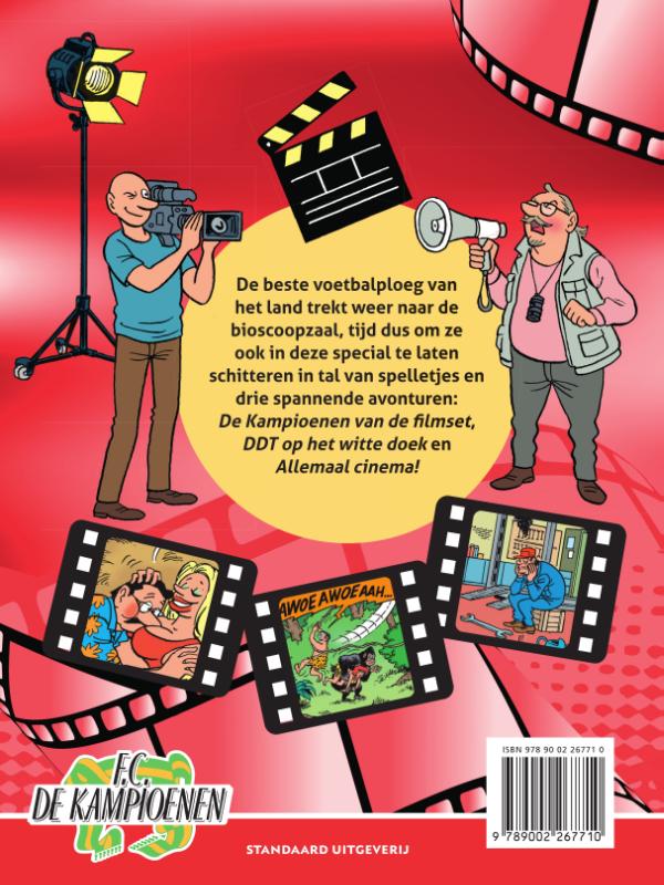 Achterkant van De Movie-Special