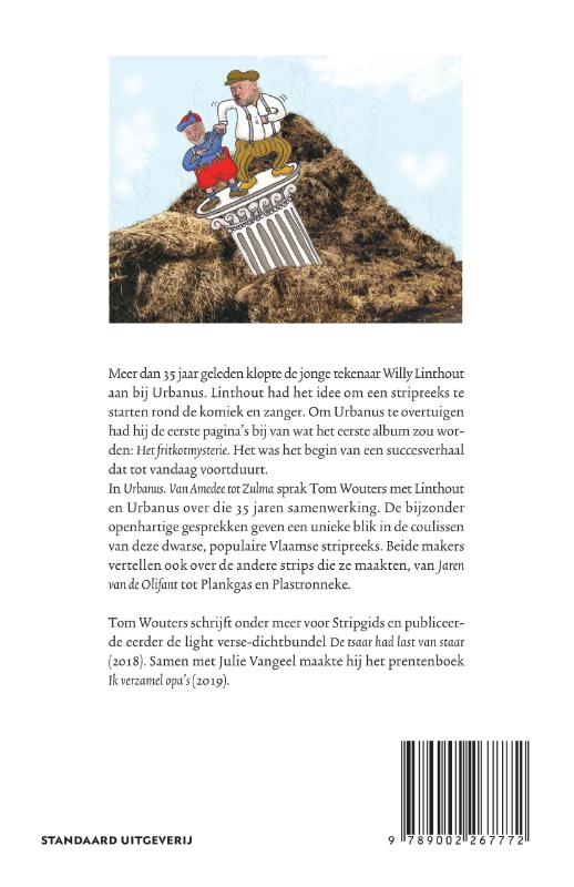 Achterkant van Urbanus Van Amedee tot Zulma
