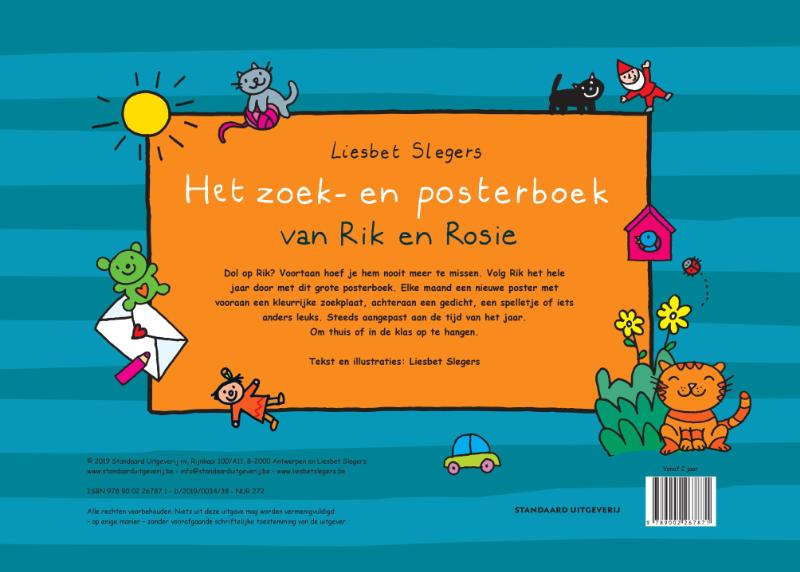Achterkant van Het zoek- en posterboek van Rik en Rosie