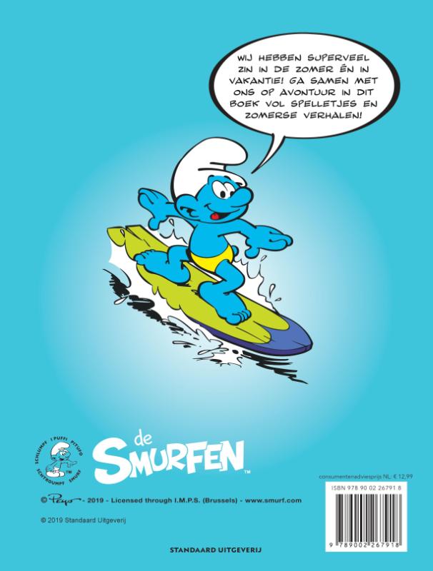 Achterkant van Zomervakantieboek