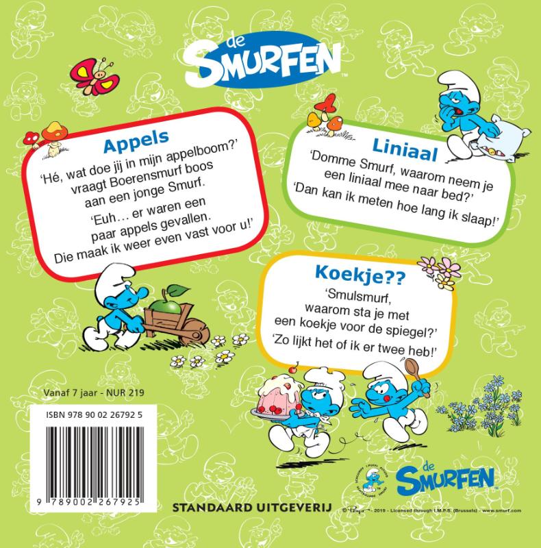 Achterkant van De beste moppen van Lolsmurf