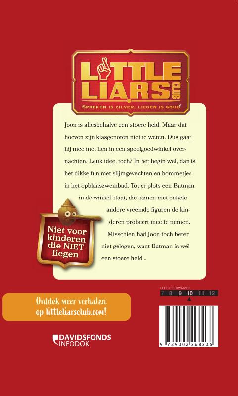 Achterkant van Een nacht in Bazaar Bizaar
