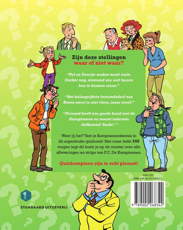 Achterkant van Waar of niet waar?