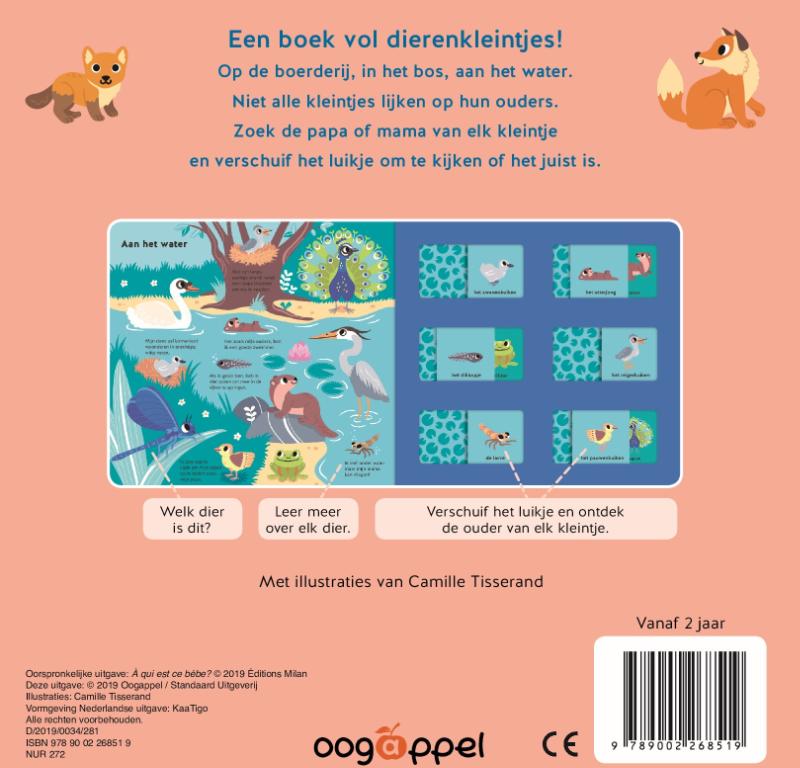 Achterkant van Van wie is dit kleintje ?