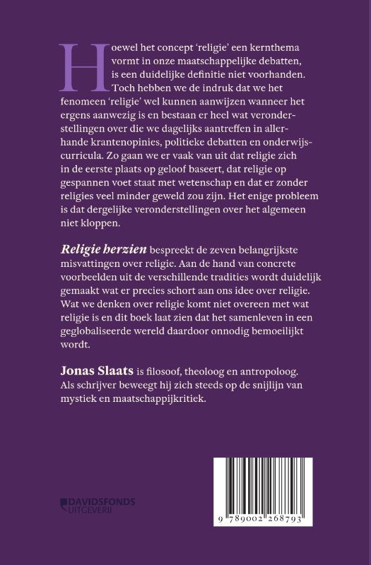 Achterkant van Religie herzien
