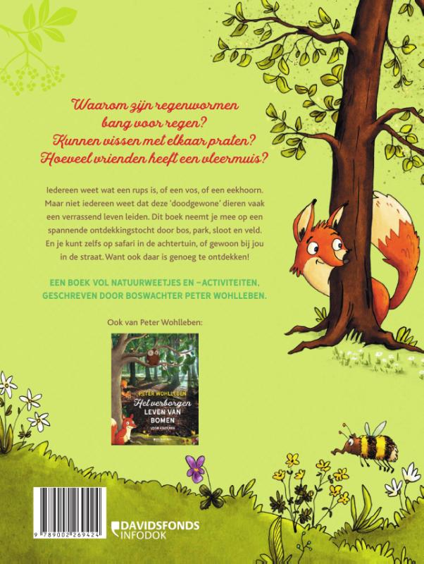 Achterkant van Het geheime leven van dieren