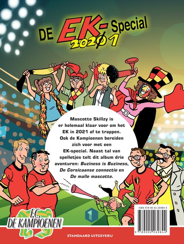 Achterkant van EK-Special