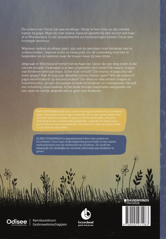 Achterkant van Afspraak in Wonderland