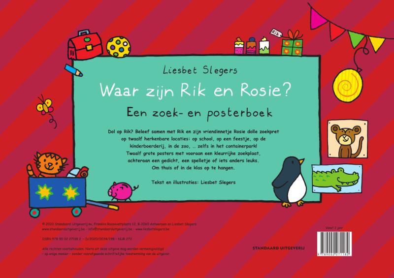 Achterkant van Waar zijn Rik & Rosie ?