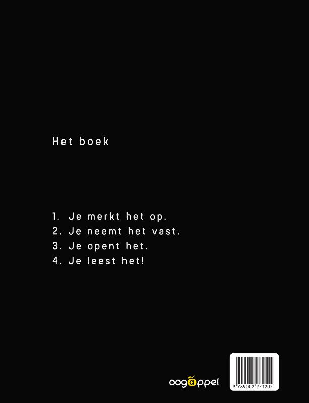 Achterkant van In 4 stappen