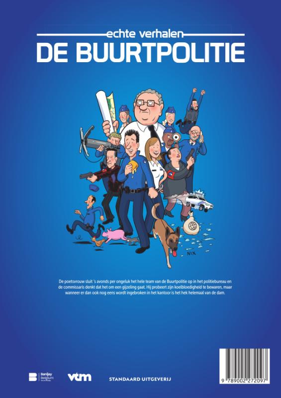 Achterkant van De dikke, de dunne en de korte