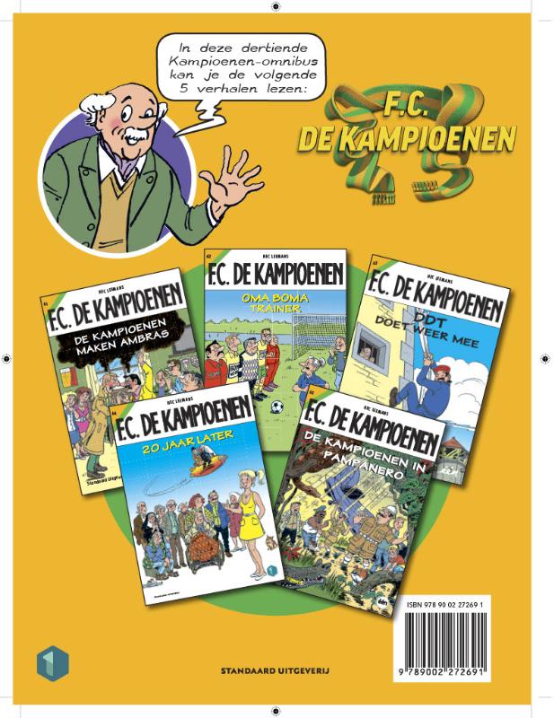 Achterkant van De dertiende Omnibus