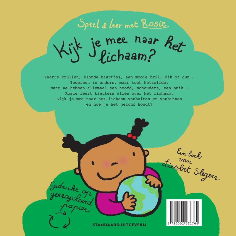 Achterkant van Speel en leer met Rosie: Kijk je mee naar het lichaam?