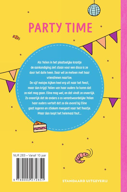 Achterkant van Partytime